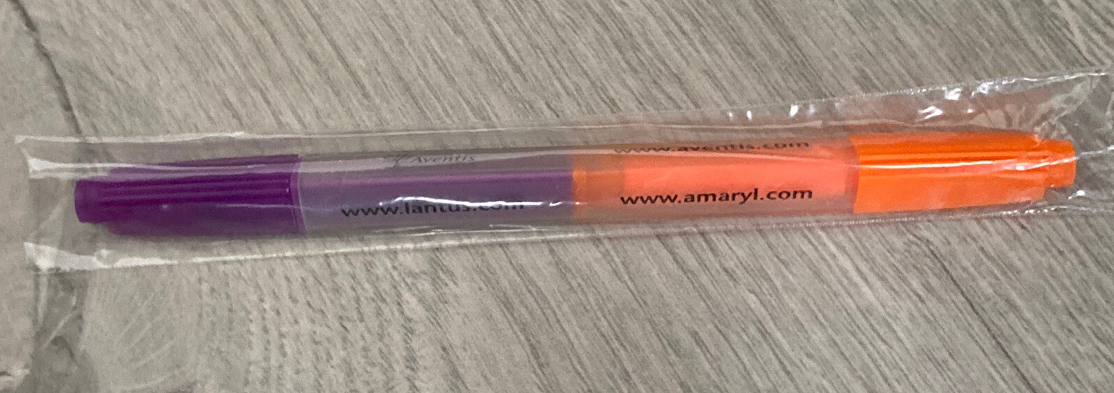 LANTUS AMARYL Pharmaceutical Drug HIGHLIGHTER Pen RARE Advertising Collectible