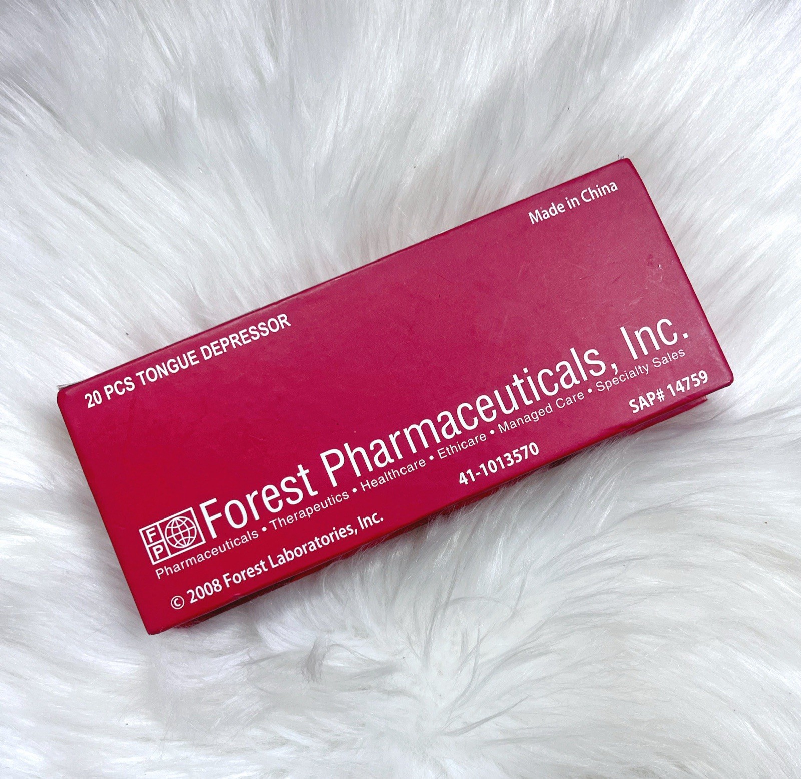 Lexapro Drug Rep Pharmaceutical Collectible Promotional Box Container 2008