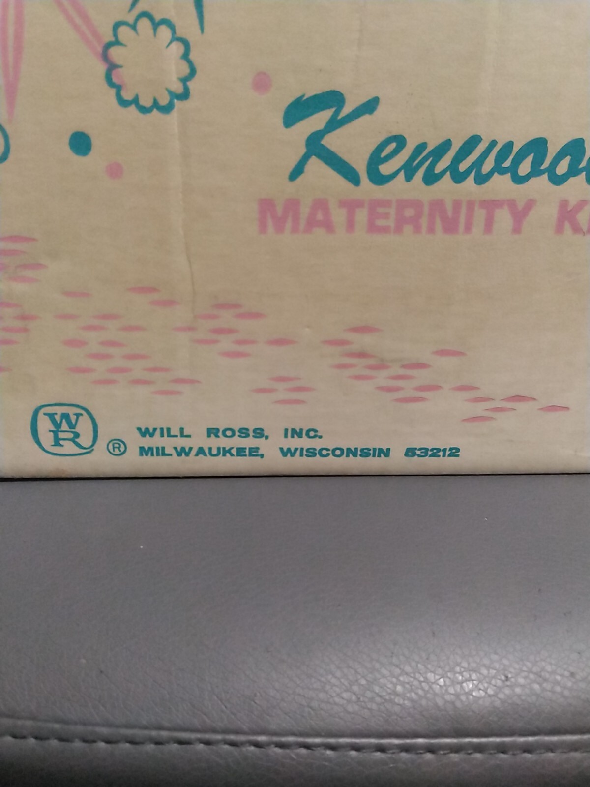 Vintage, 1970s, Kenwood Maternity Kit Box, Will Ross Inc
