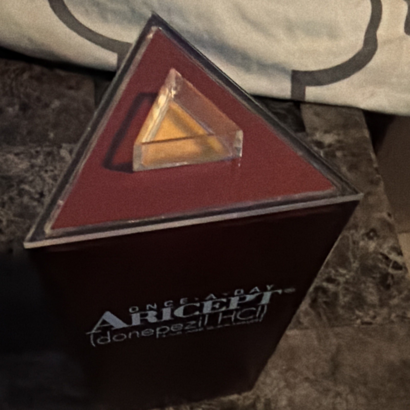 Aricept (Pfizer & Eisai) Drug Rep Promo Nesting Box 2000s Unique