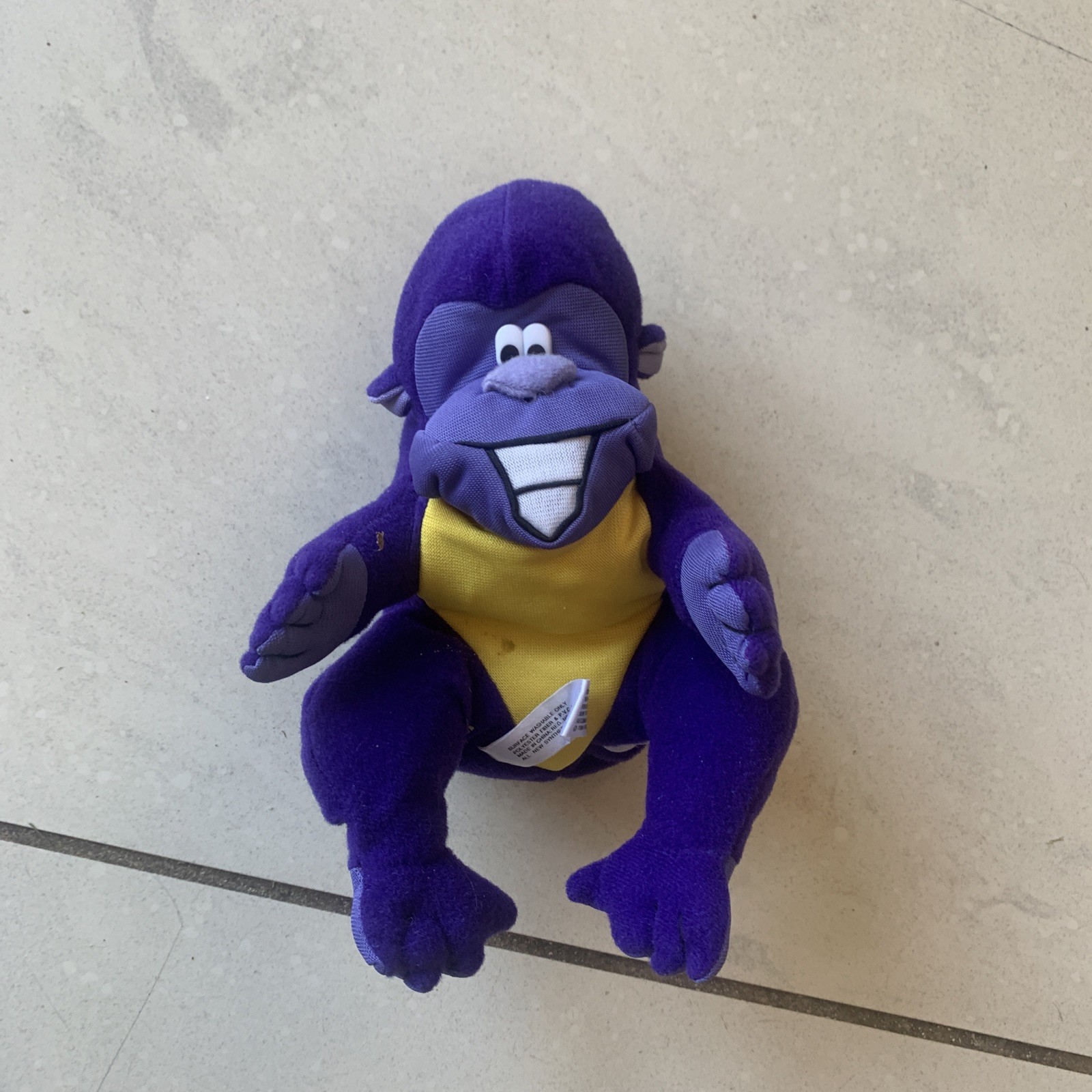 Zyrtec/Pfizer Purple/Green Gorilla Toy Pharma Drug Rep Promo Ad Marketing Vtg