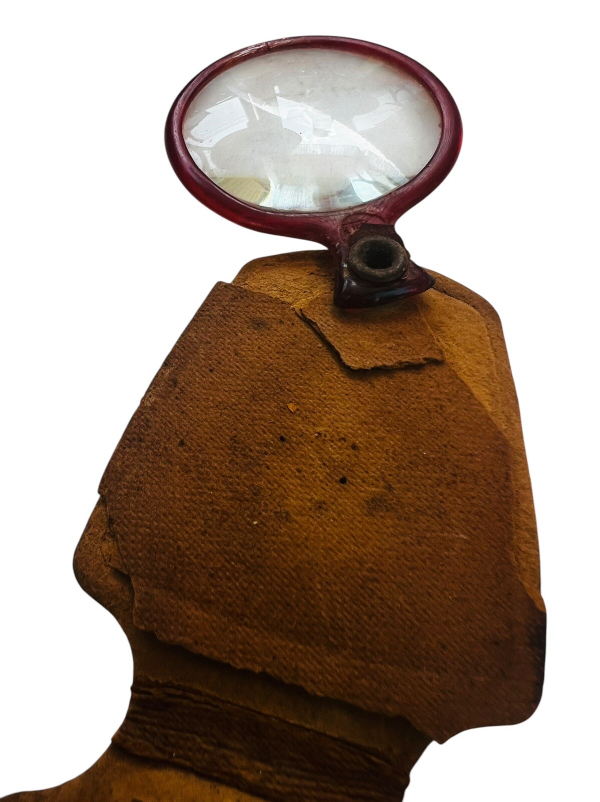 LILLY Cordran Haldrone Vintage Magnifying Glass Promotional Pharmacy