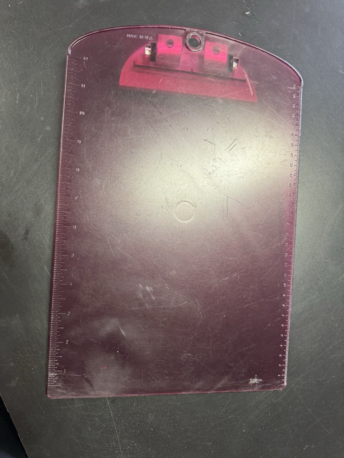 Vtg drug rep Pharmaceutical Advertising Promo Enablex clipboard Used Movie Prop
