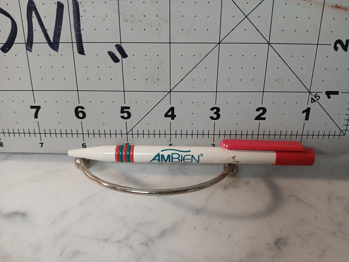 Vintage 90s AMBIEN Drug Rep Pen Pharmaceutical Pharma Medical Promo