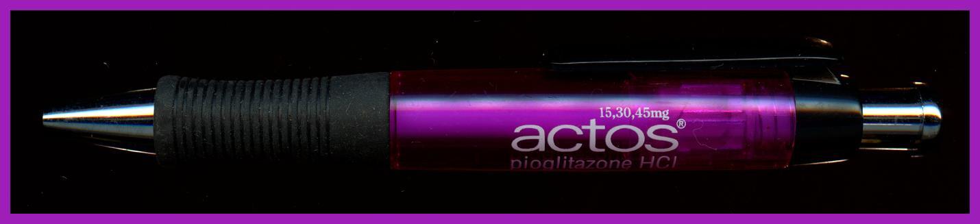 ACTOS Pharmaceutical Drug Rep Pen Collectible