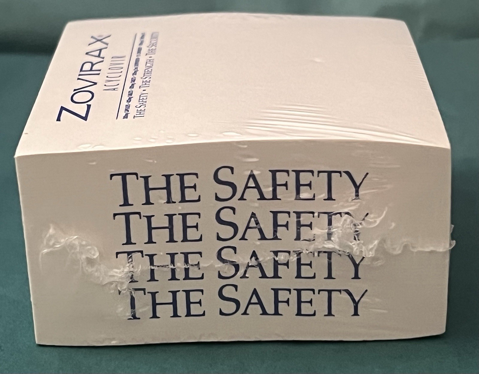 Zovirax Pharmaceutical Drug Rep Promo Post It Notes 2.75 inch Square