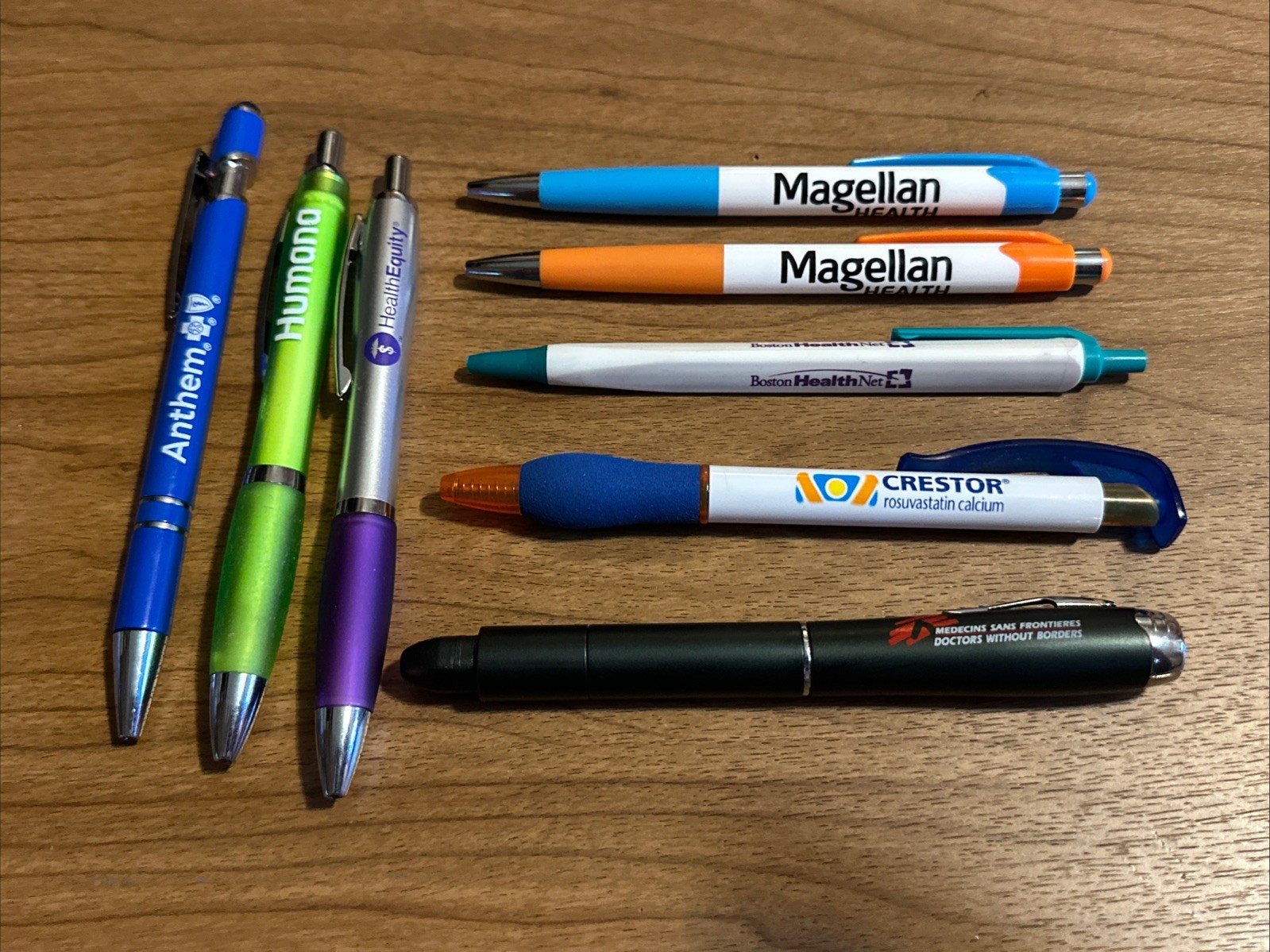 Crestor Pharmaceutical Pen, Doctors Without Borders Pen Light & Healthcare Pens