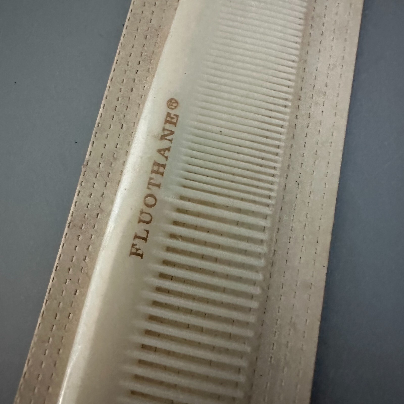 Fluothane Ayerst Laboratories Hair comb promotion collectible NOS