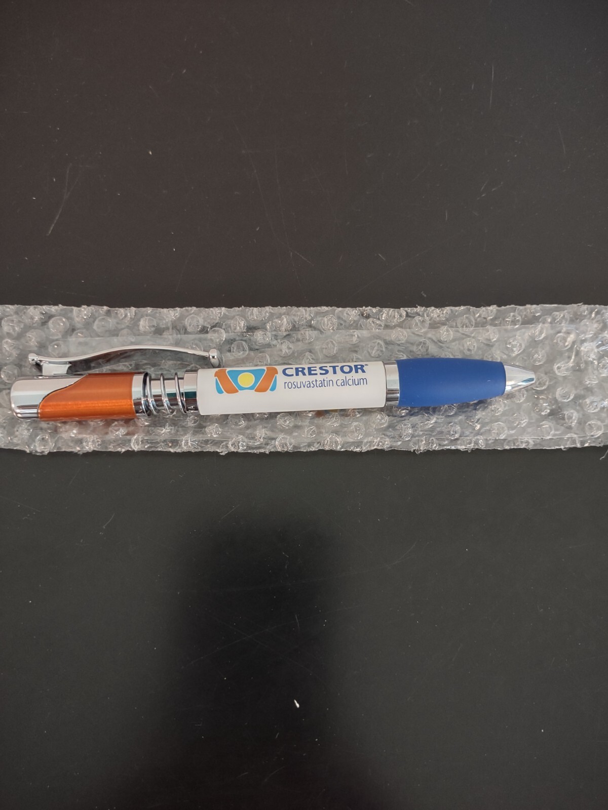Crestor Pharmaceutical repr Collectible Heavy Metal Pen