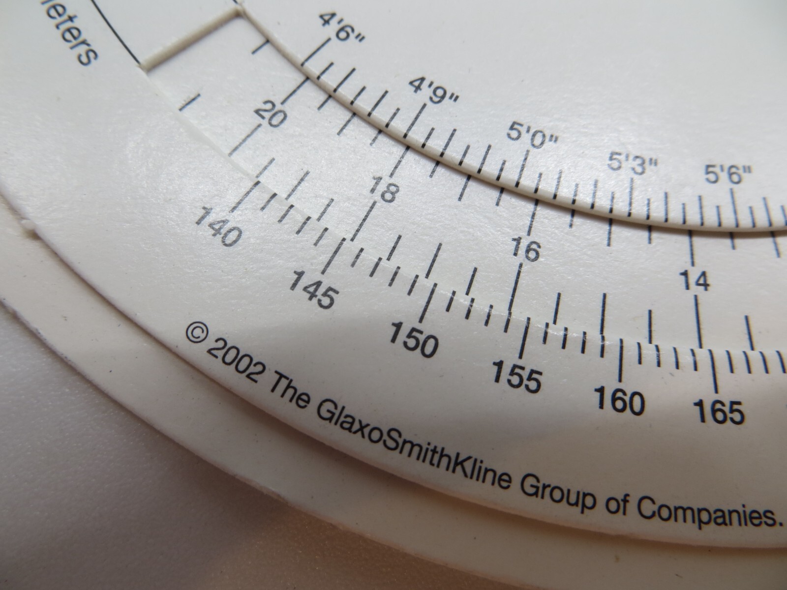 2002 Drug Rep Promo COREG Carvedilol BMI Calculator Wheel #3509 Dr.