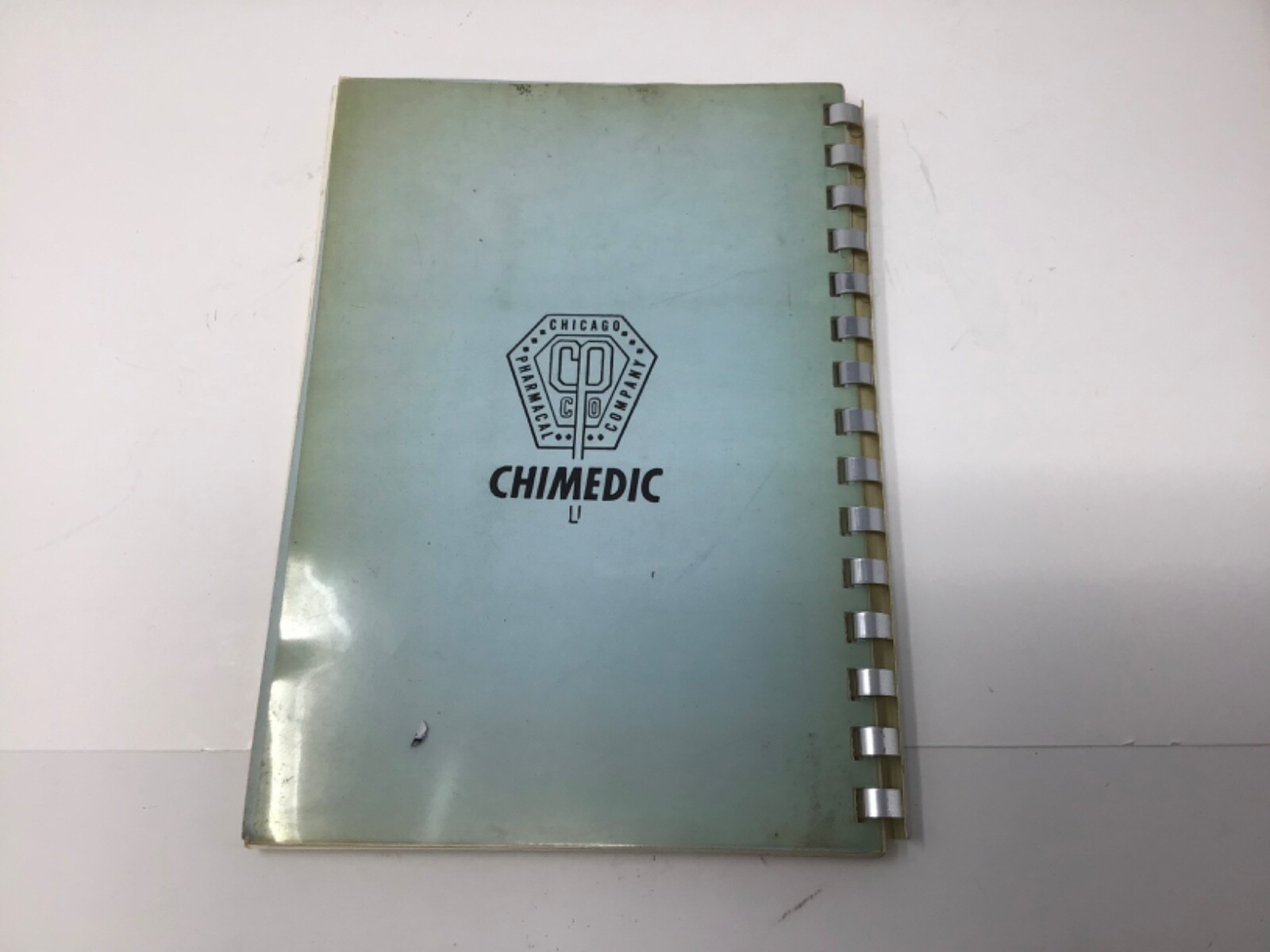 Vintage Chimedic Prescription Chicago Pharmacal Catalog book