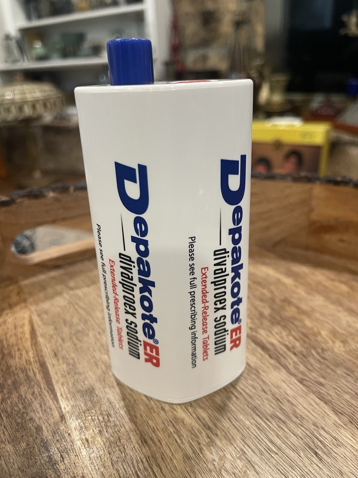 Depakote ER Divalproex Sodium Promotional Collectible Pen Set & Container