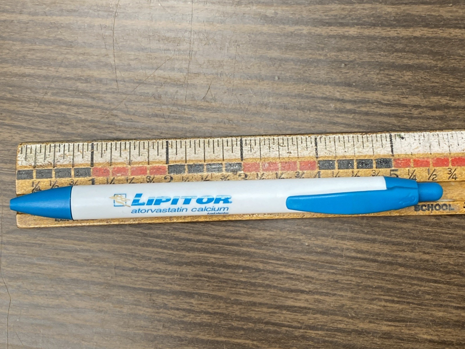 VTG Pharmaceutical Advertising LIPITOR atorvastatin RX Drug Rep Bic Widebody Pen