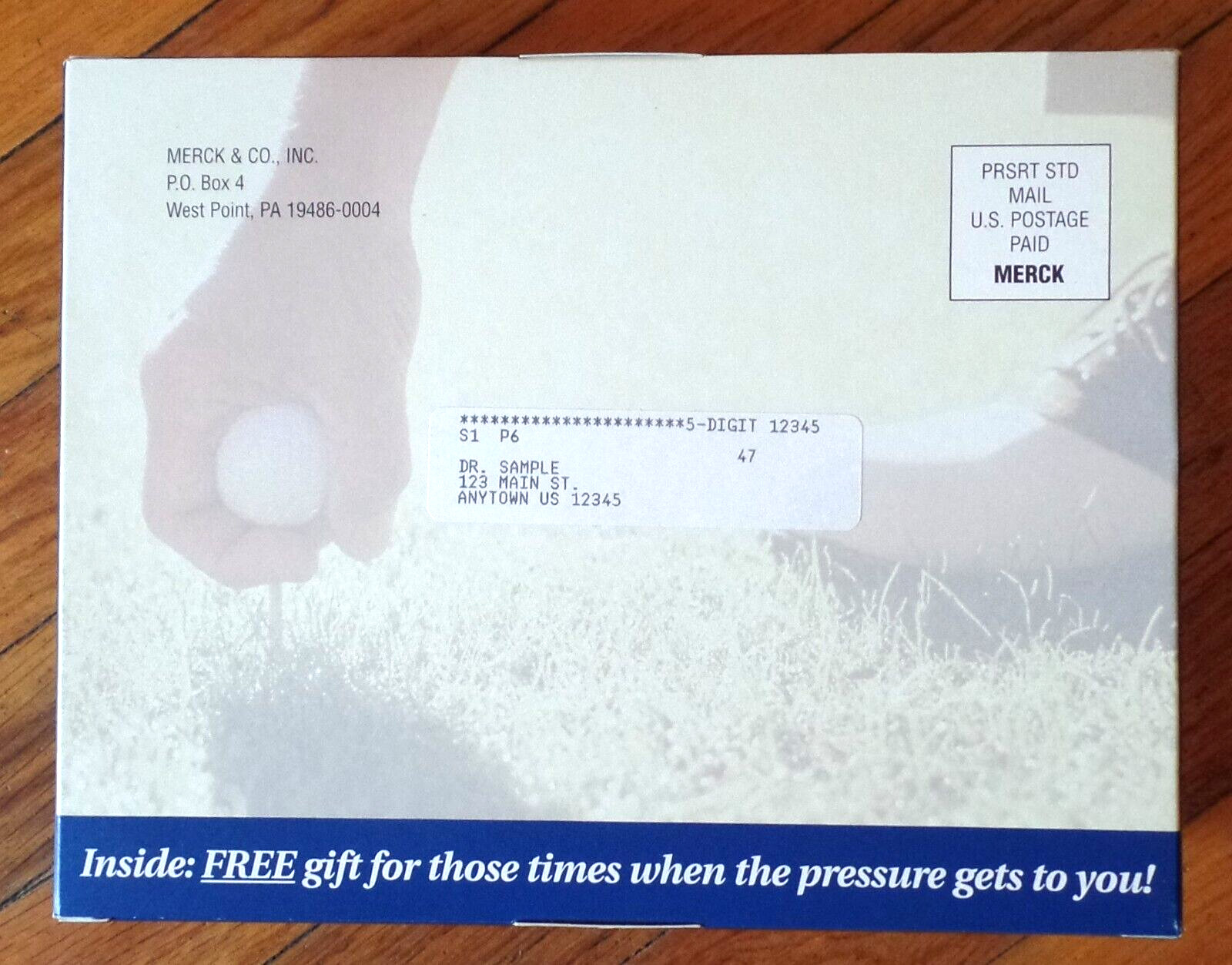 2000 Get A Grip – A PROVEN PERFORMER TIMOPTIC-XE MERCK Pharmaceutical Mail