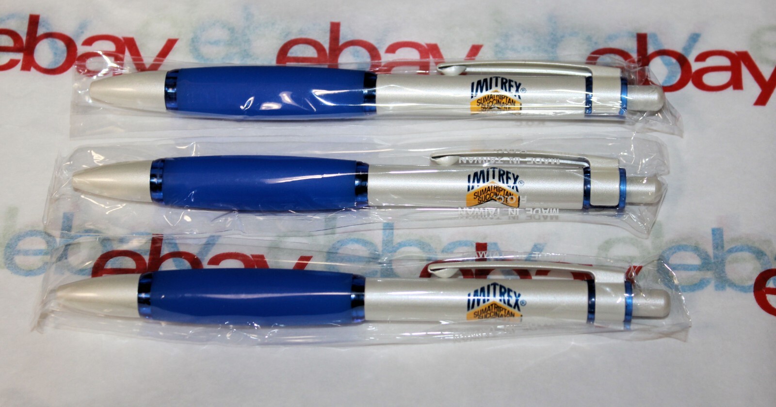 3 Drug Rep Pens IMITREX Metal RARE Pharma