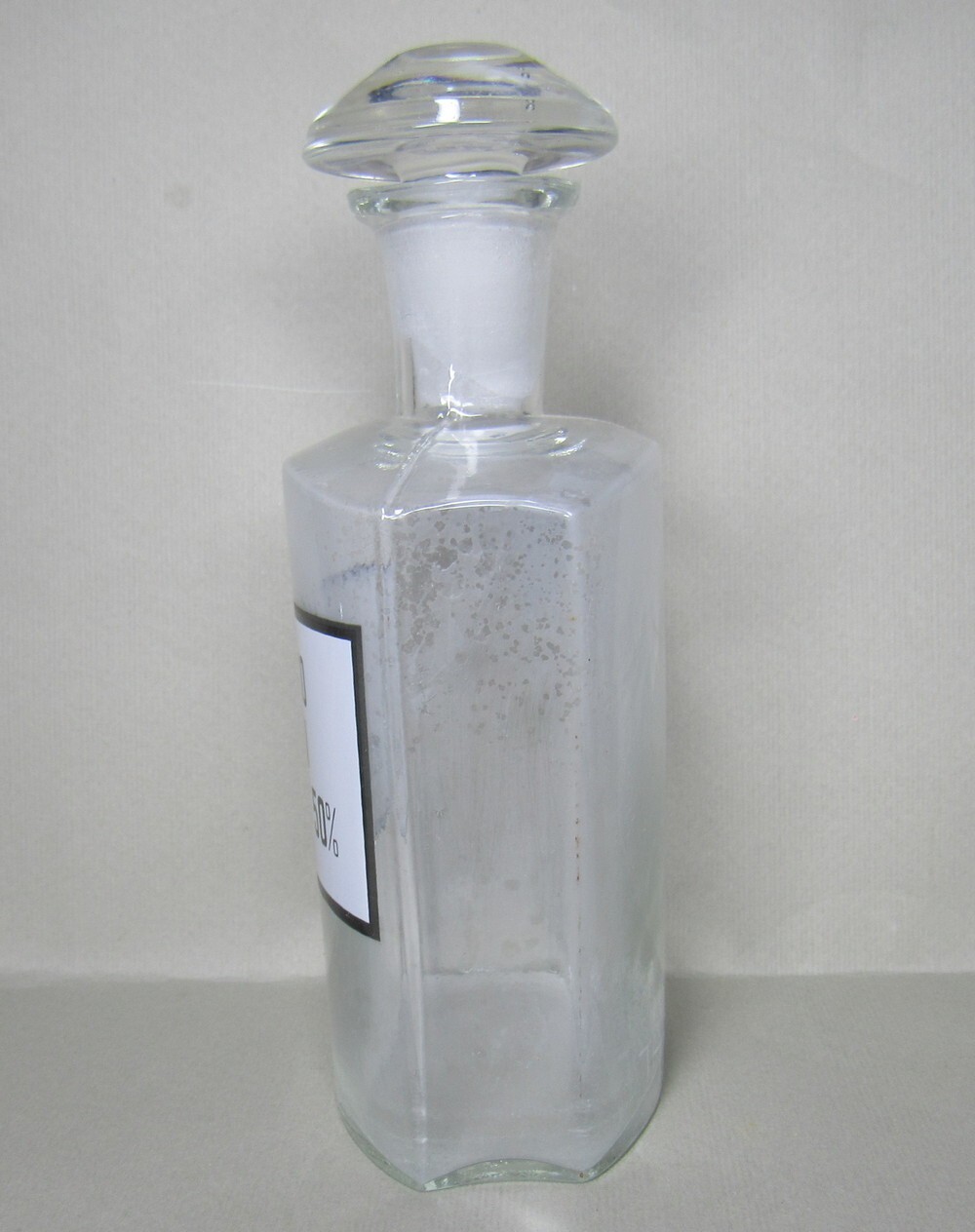 Vintage Medical Science Glass Bottle,Germany,SOLUTIO CALCII CHLORIDI 50%