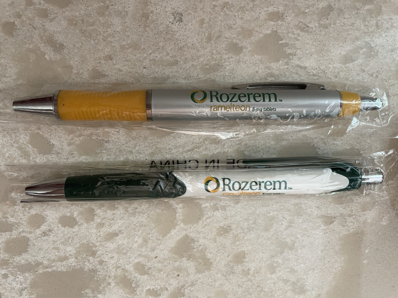Rozerem Drug Rep Pens Pharmaceutical Promo Medical Advertising New Pen