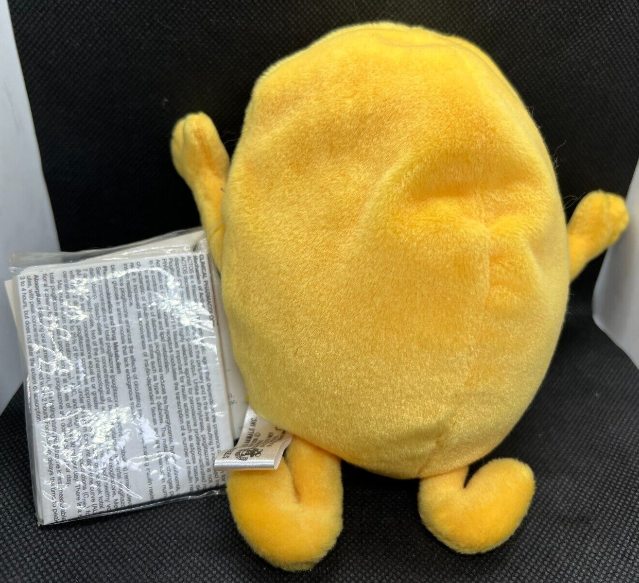 ACTOS PIOGLITAZONE Cholesterol Plush 7″ Medical Pharmaceutical Advertising Drug