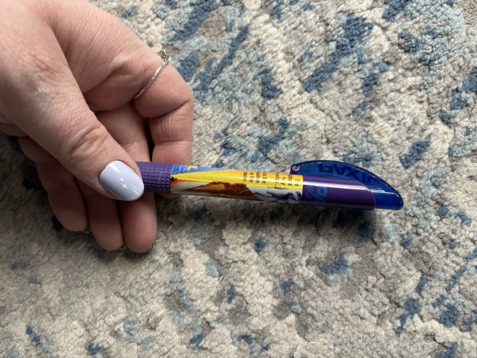 Vintage 90s/00s Pharmaceutical Paxil Click Pen With Face Design