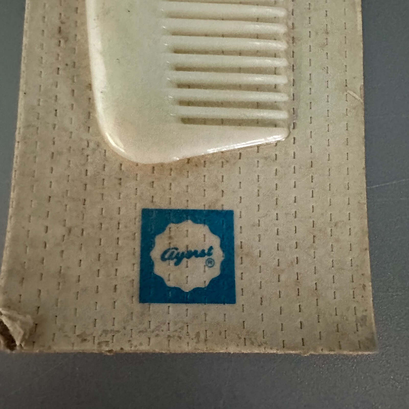 Fluothane Ayerst Laboratories Hair comb promotion collectible NOS