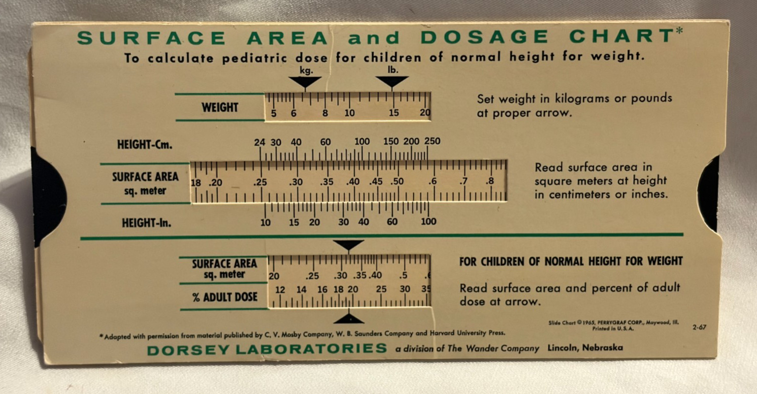 Lot of 5 Pharmaceutical Drug Rulers – Slow-K – NDM – Asbron – Vistaril