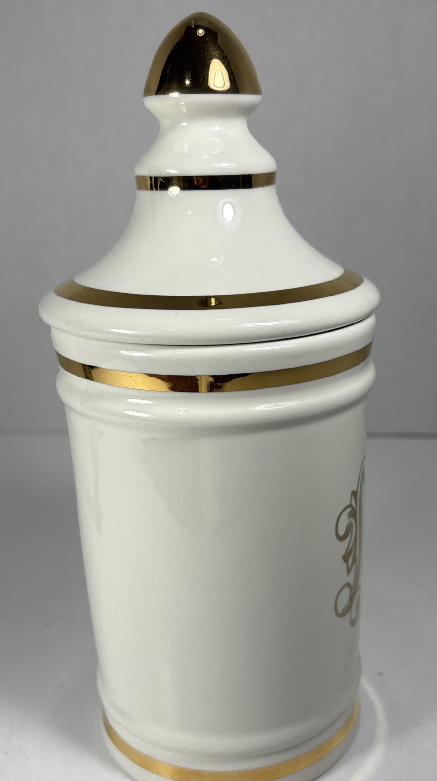 Vintage Pharmacy HiERA PICRA Apothecary Canister Jar Owens Illinois
