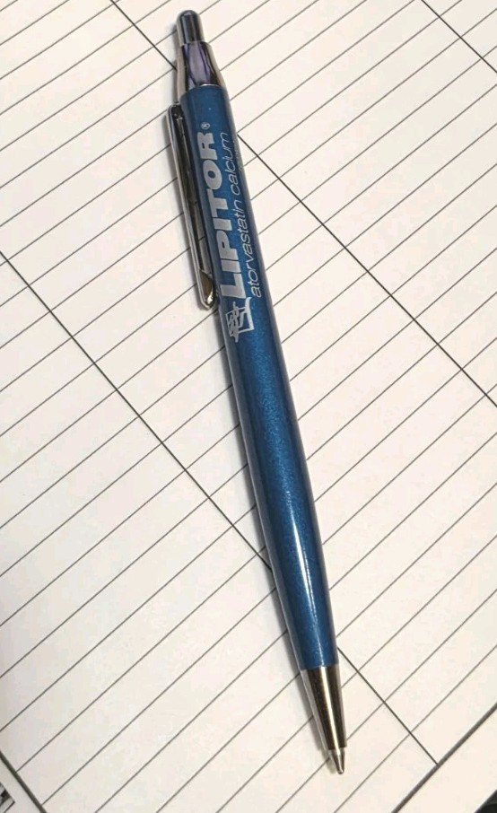 INOXCROM Lipitor Ballpoint pen discontinued Pharmaceutical Made In Spain