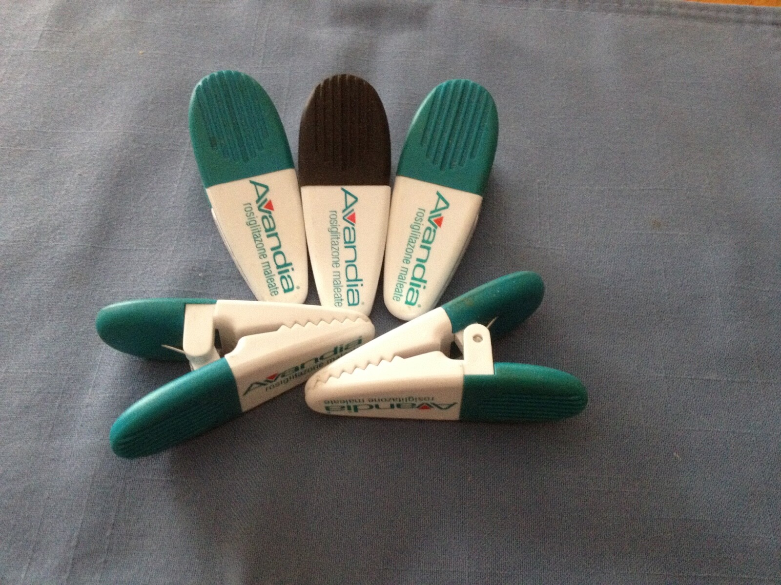 Drug rep refrigerator clip magnet