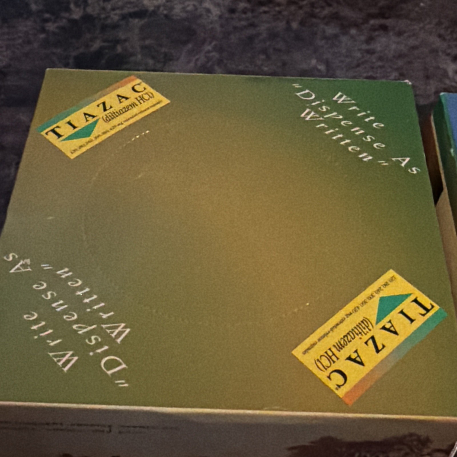 Forrest Pharma/Sankyo Pharma Tiazac Tissue Box Unopened Drug Rep Promo 2000s Lot