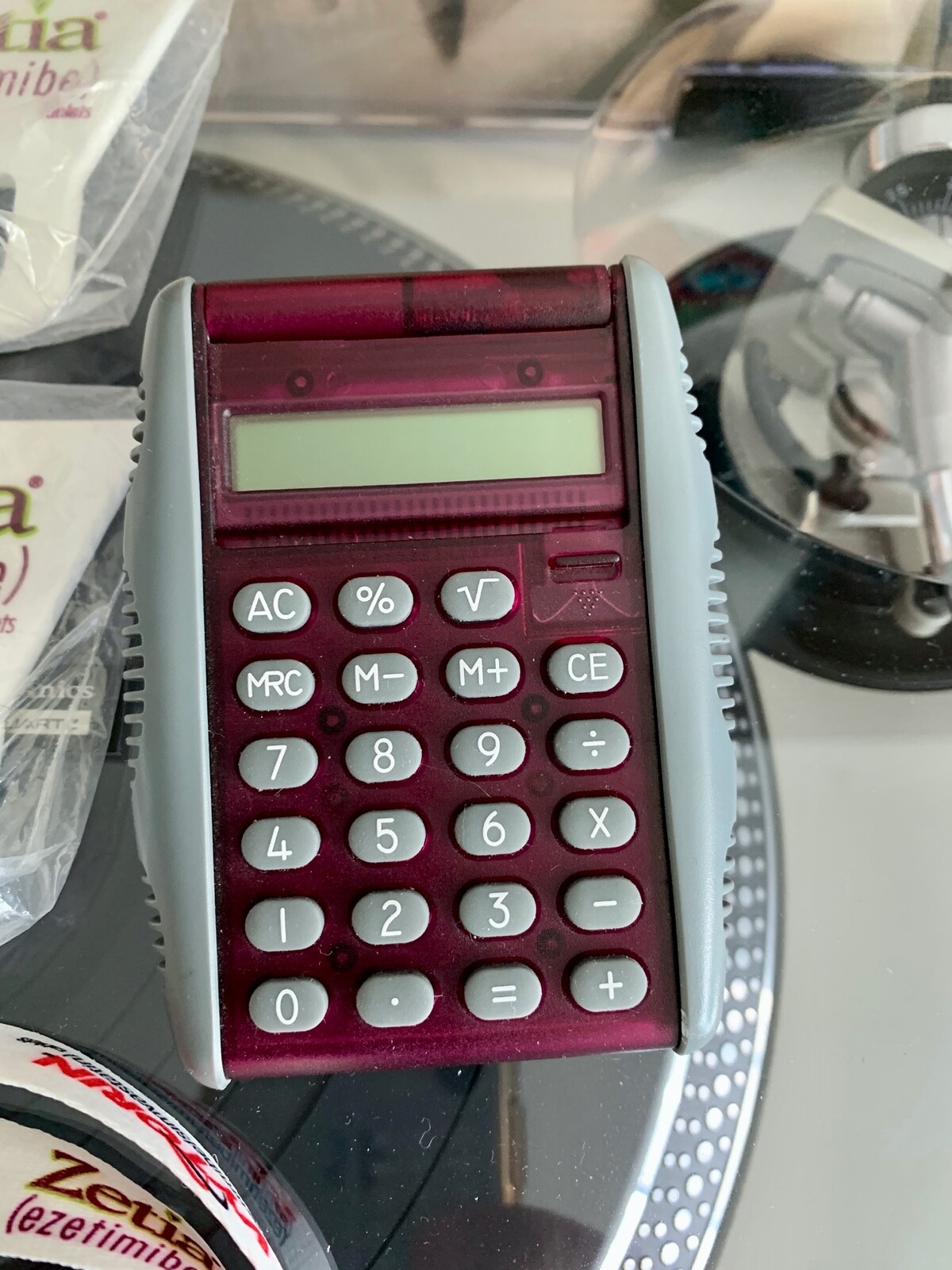 Merck ZETIA Vytorin – Pharma Rep Items – Calculator, Pen, Hangers, Lanyard