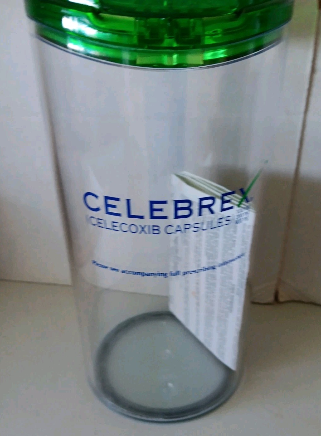 Celebrex Promotional Canister Pen Holder 2000s Medication Desk Organizer Rare