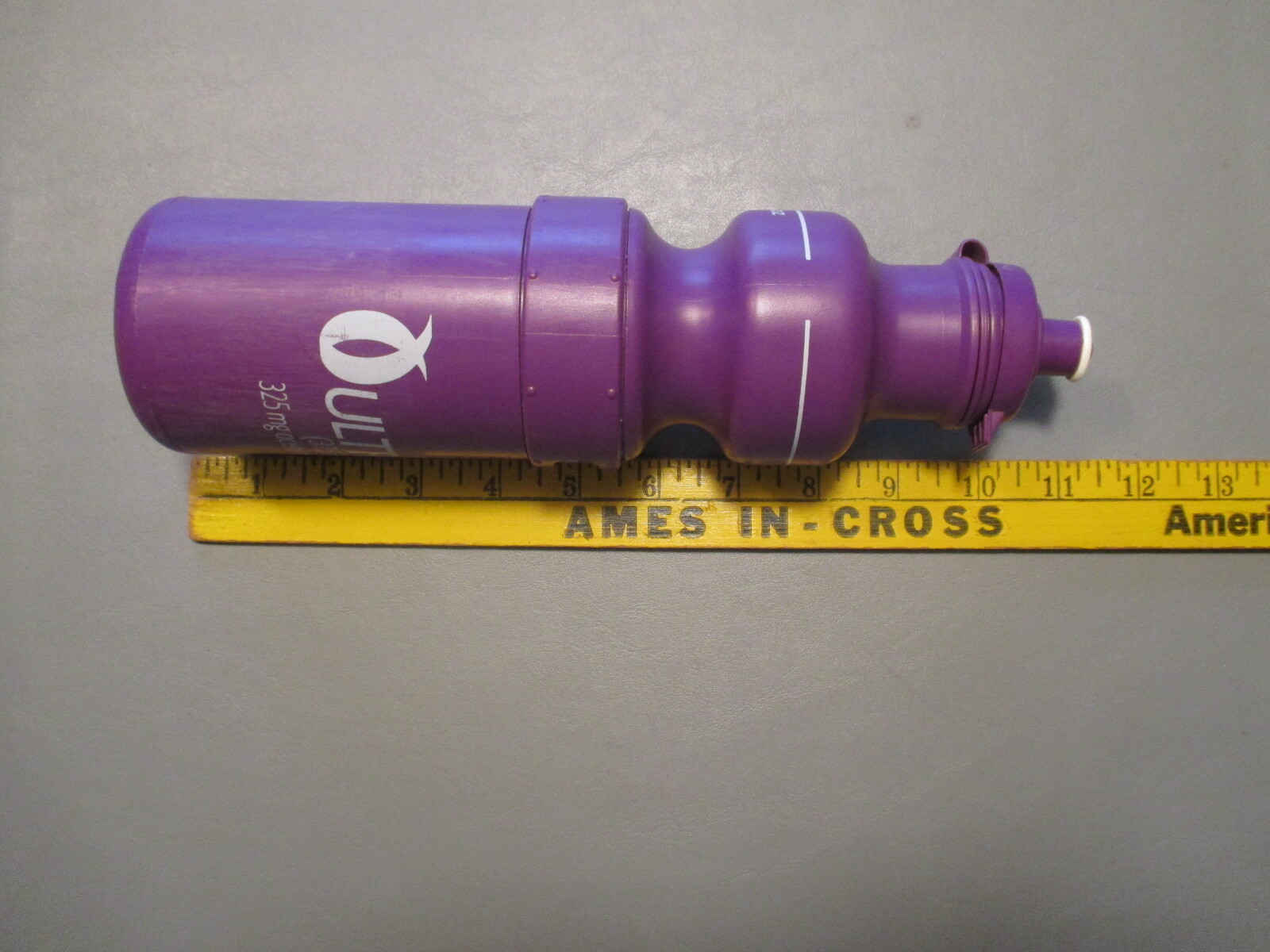 Ultracet Drug Rep Purple Plastic Water Bottle