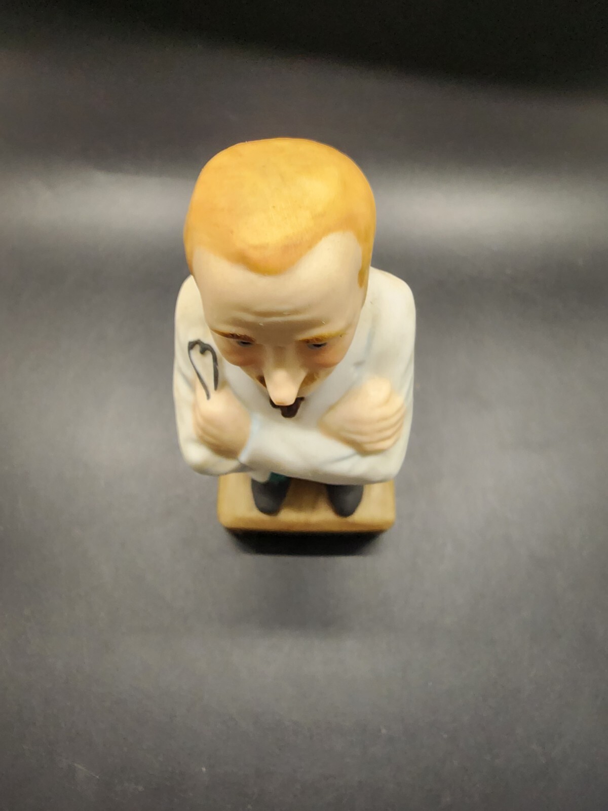 Doctor Figurine Internist Abbott Pharmaceutical Advertising 1970s