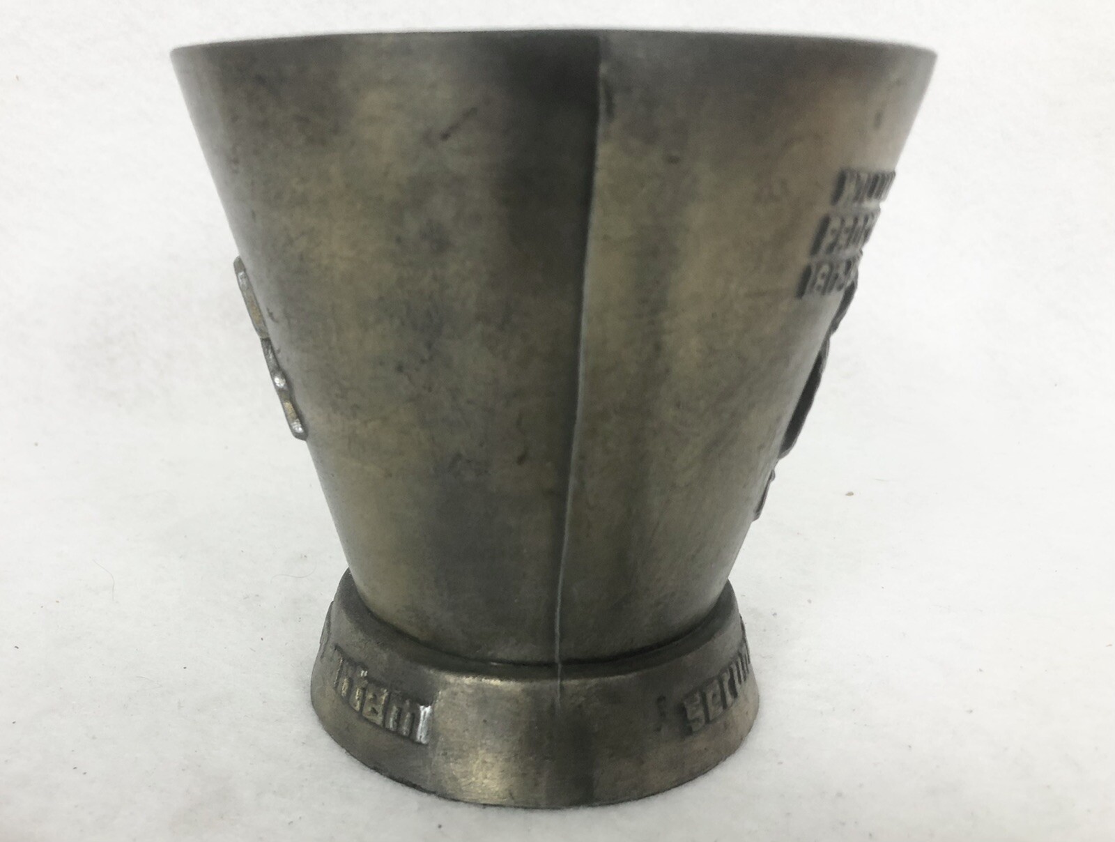 VTG Metal William Proctor Jr RX Secundum Artem Schering Mortar and Pestle