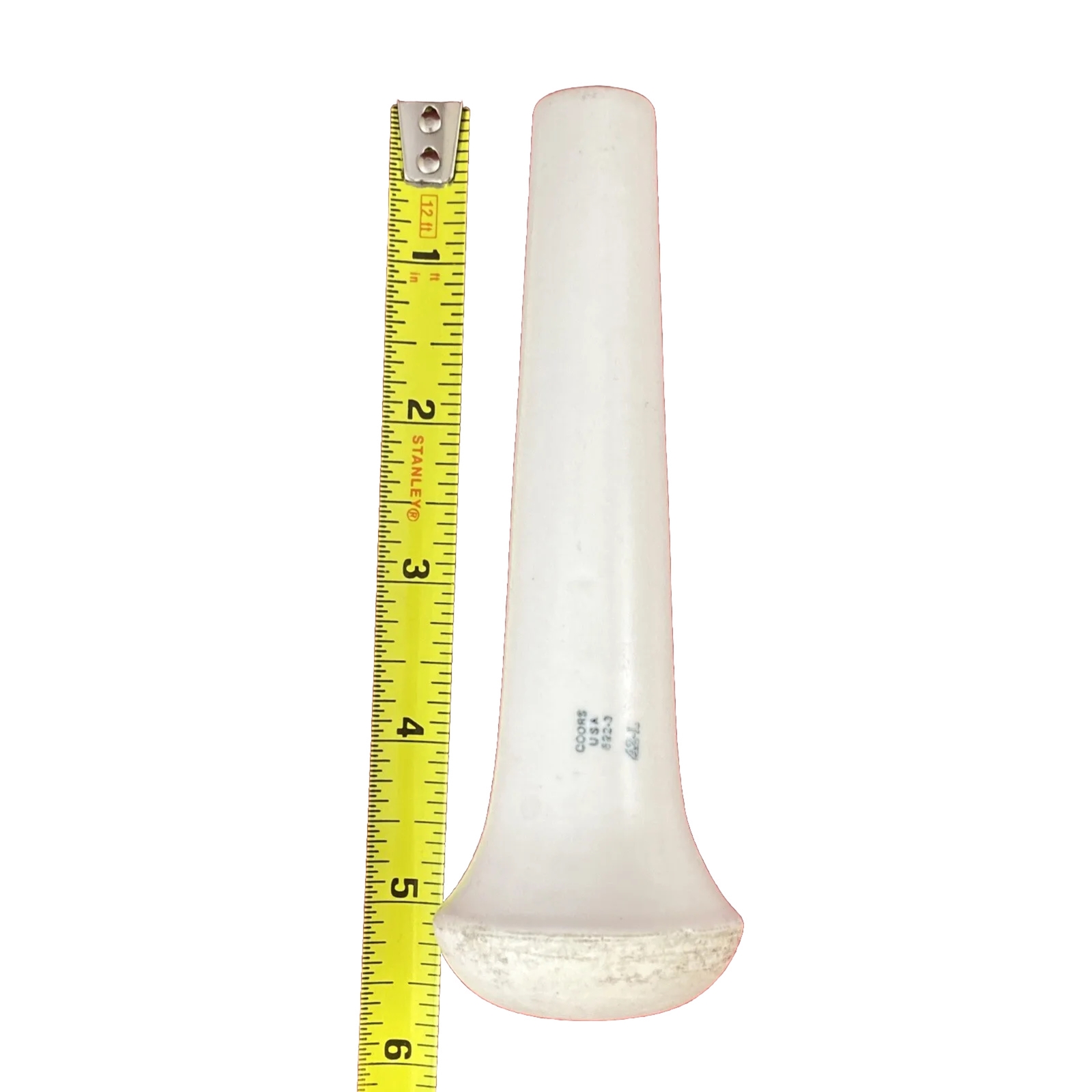 Vintage Antique Apothecary Mortar Pestle Pestal Coors Ceramic With Spout USA