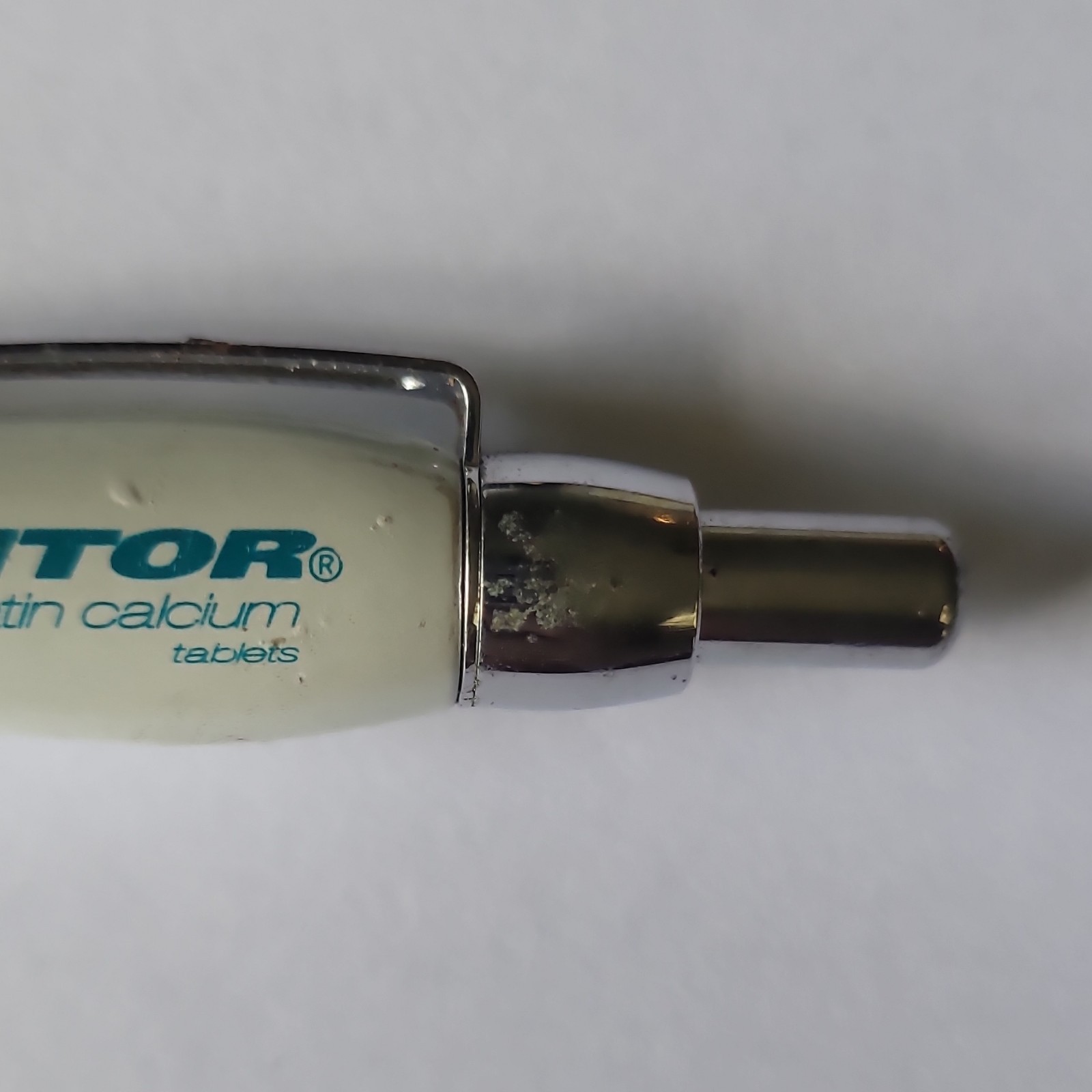 Lipitor Atorvastatin Calcium Tablets Drug Rep Promo Retractable Pen White