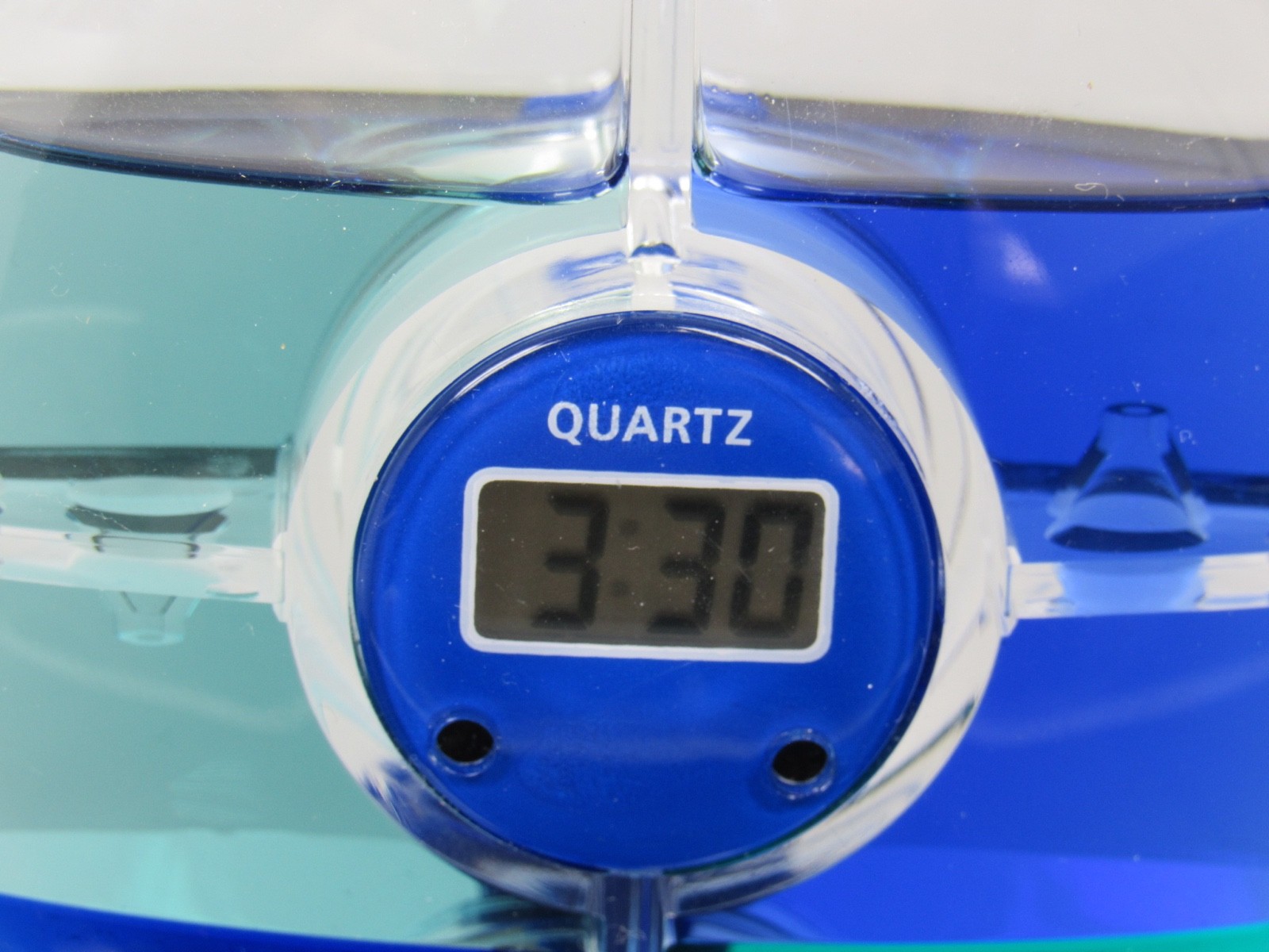 Zoloft Blue Water Digital Desk Color Clock Drug Rep Pharmaceutical Promo RARE