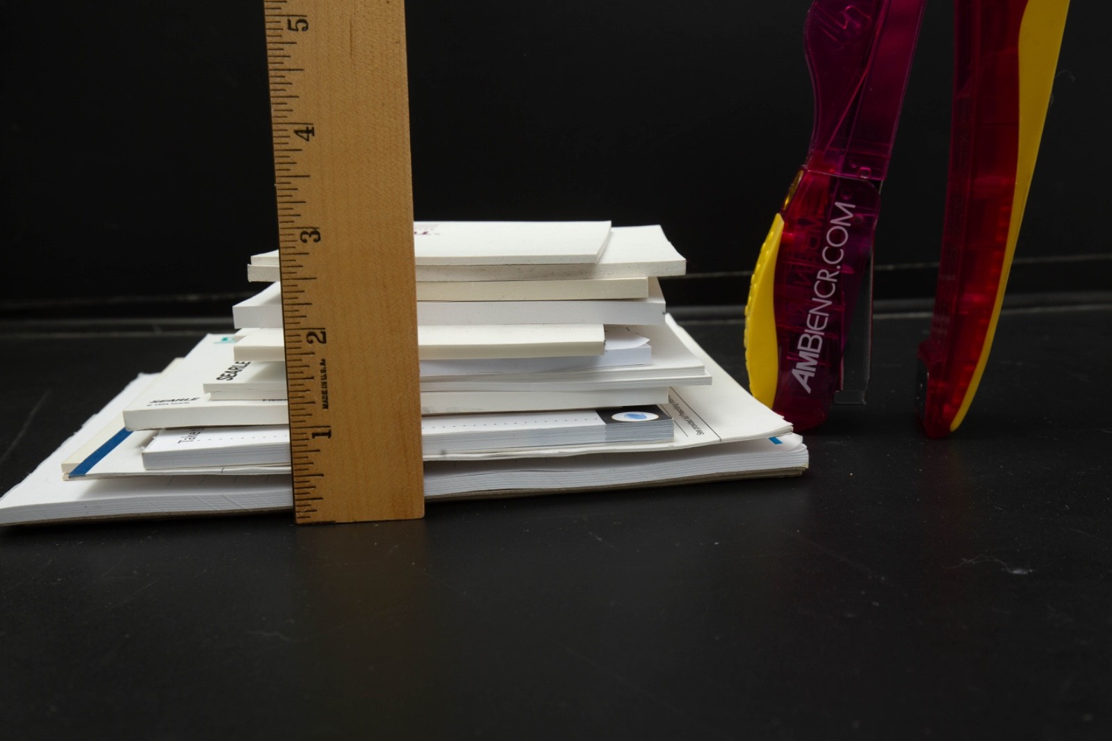 Vtg Pharmaceutical Drug Rep Partial Sticky Notes Notepads Stapler Pharma Lot
