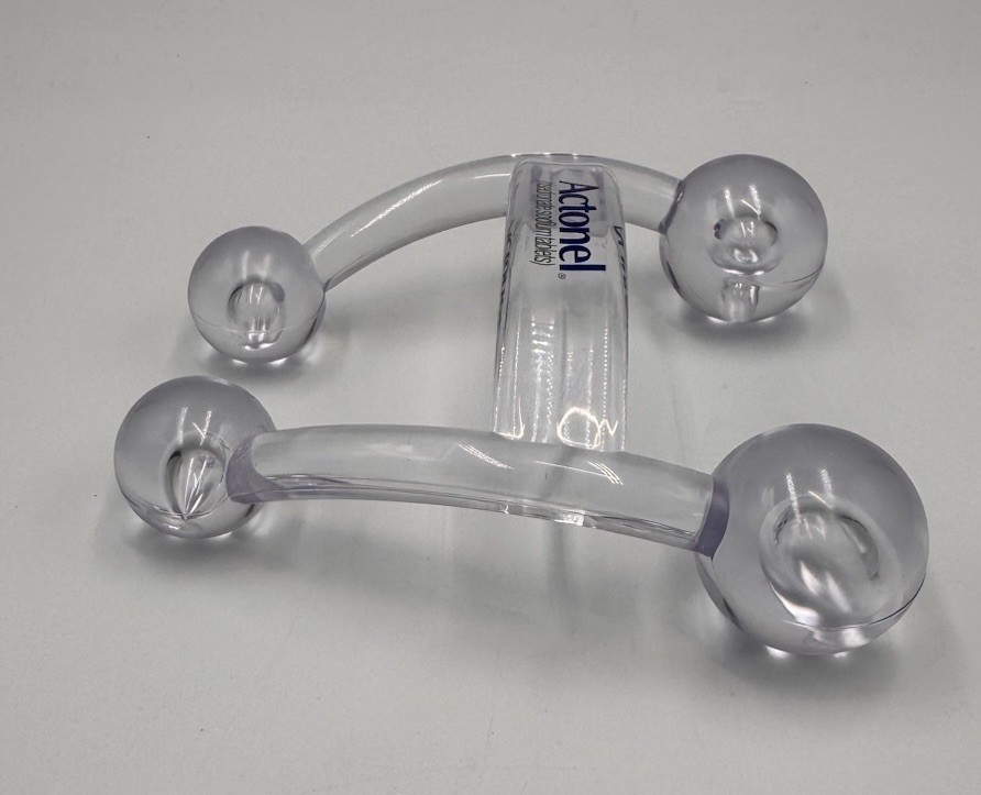 Actonel Pharmacy Novelty Promo Advertised Acrylic Massager Drug Rep Giveaway VTG