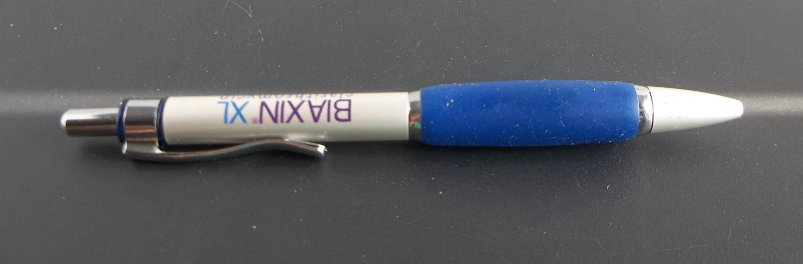 Lot of 2 Pharmaceutical Promo Pens – Omnicef & Biaxin XL Drug Rep Advertising