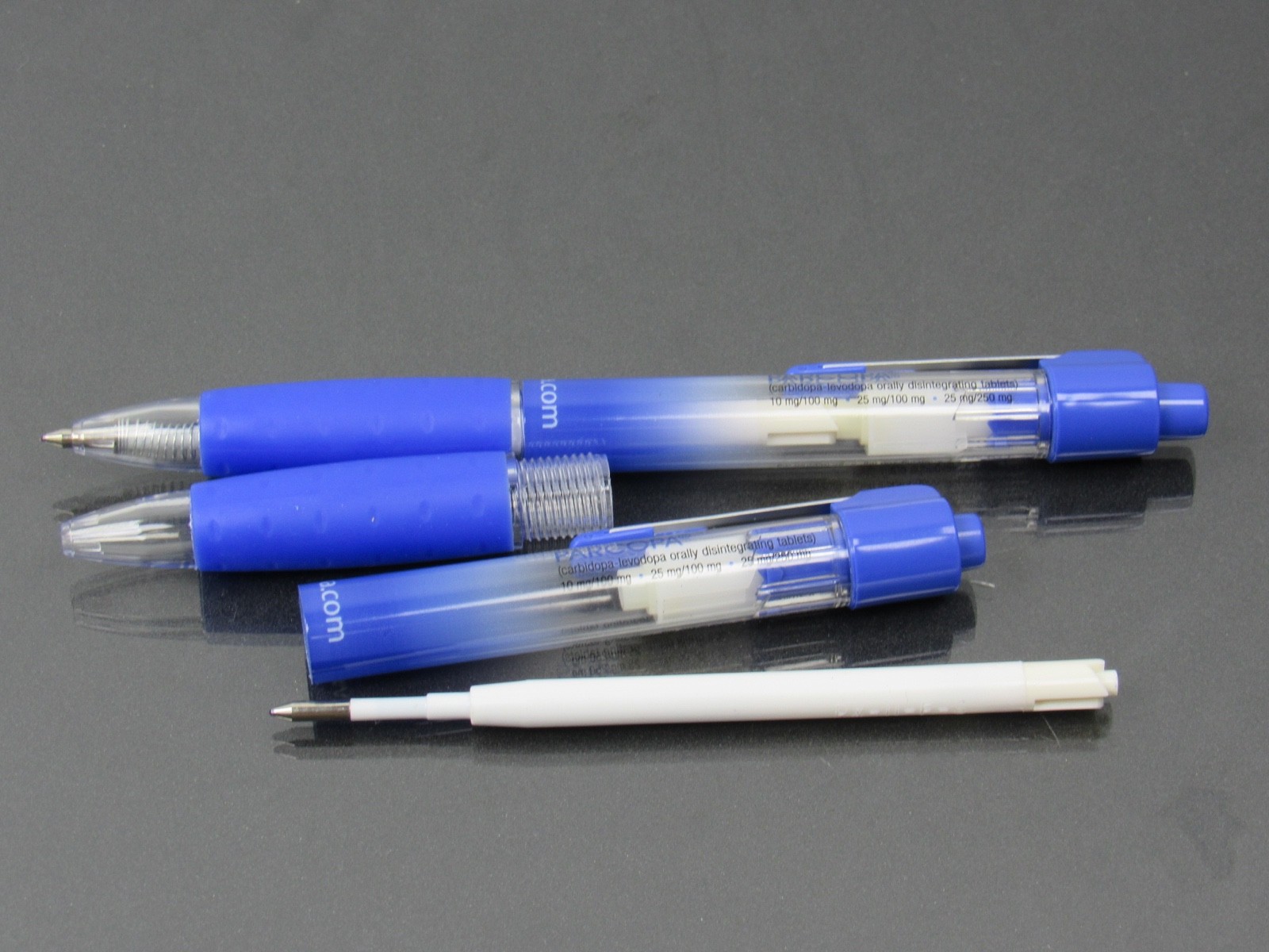 Parcopa Carbidopa-Levodopa PENS Drug Rep Pharmaceutical Promo Advertising Lot x2