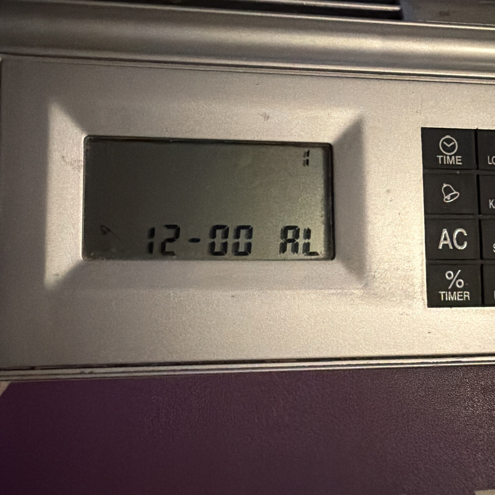 Zyprexa Drug Rep Calculator/alarm Clock Drug Rep Promo 2000s Still Works Great
