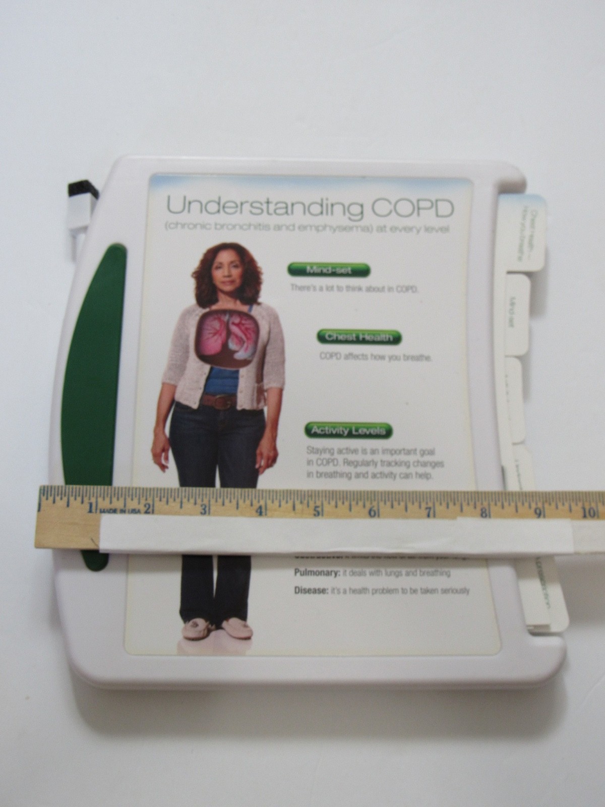 Spiriva COPD Medical Office Display Teaching Aid Drug Rep Pharmaceutical Promo