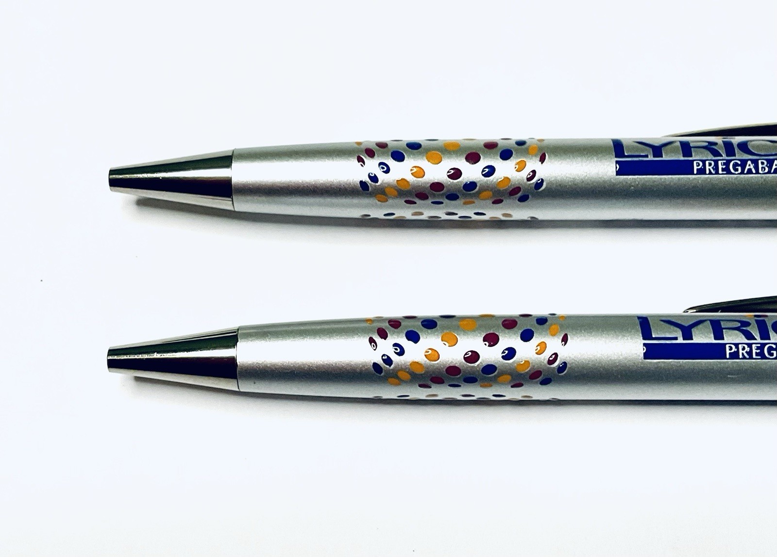 LYRICA PHARMACEUTICAL REP PENS (2) RETRACTABLE REFILLABLE