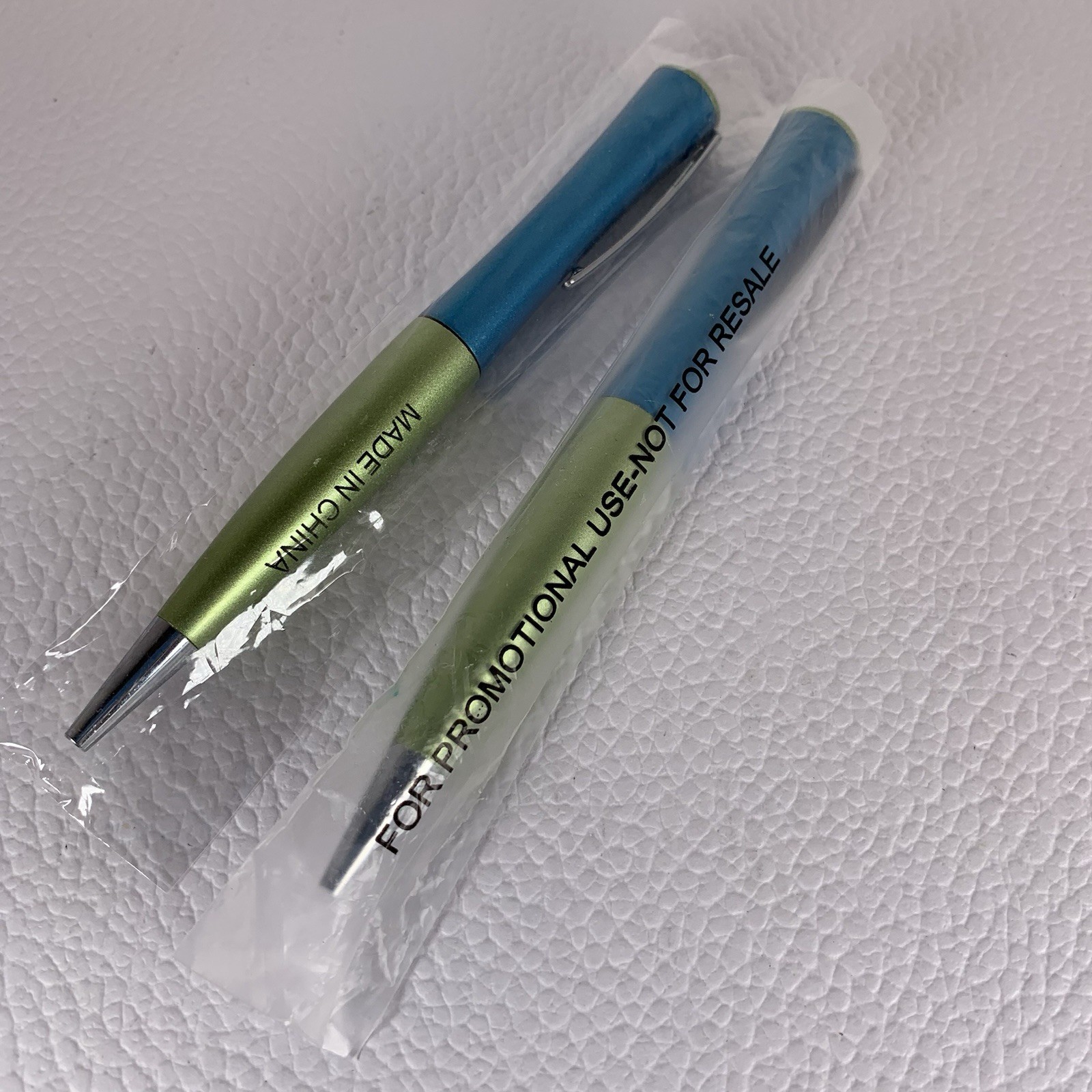 2 Drug Rep Pen Chantix Pharmaceutical Promo heavy metal original owner Excellent