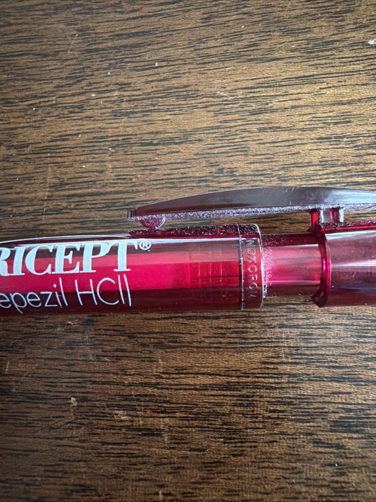 Aricept Inoxcrom Spain Medical Drug Rep Pharmaceutical Pen Eisai Pfizer Working