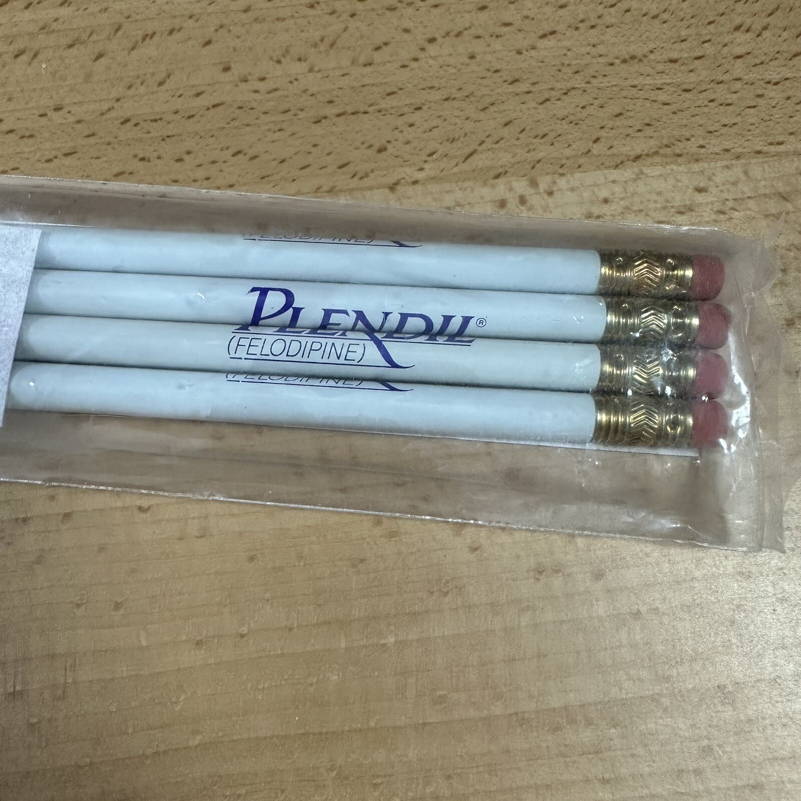 Plendil Drug Rep Pharmaceutical Advertising Pencil Office Supply Doctor Lot NEW