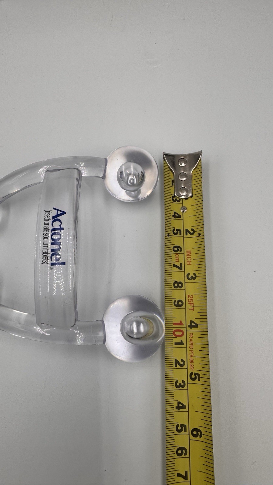 Actonel Pharmacy Novelty Promo Advertised Acrylic Massager Drug Rep Giveaway VTG