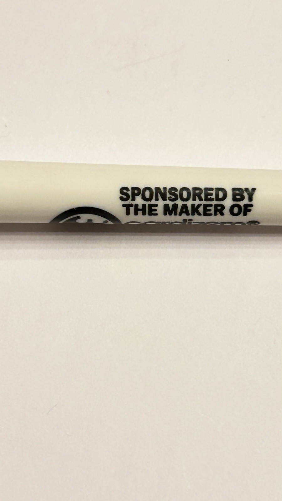 Medical Drug Promotional Pharmaceutical Advertising Highlighter Pen Cardizem