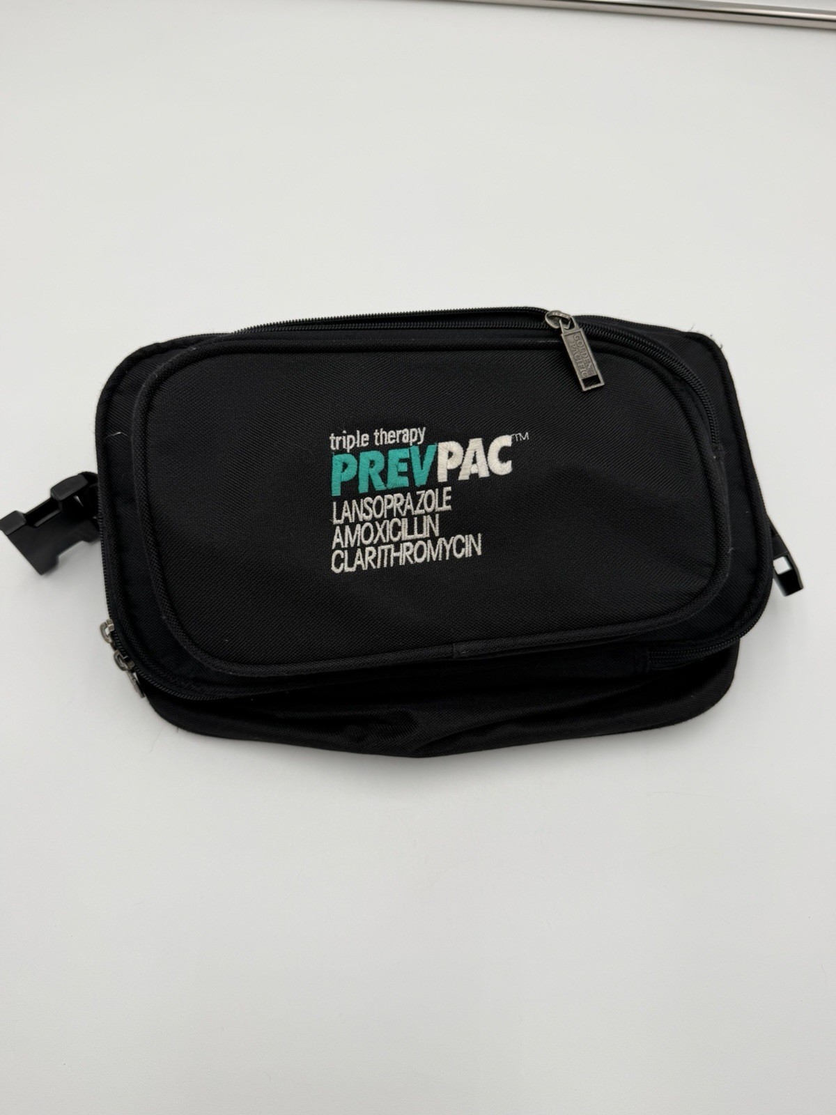 Vintage PREVPAC Pharmaceutical Promo Foldable Backpack Medical Drug Rep